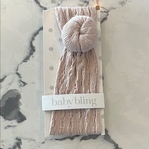 Baby Bling Textured Mauve Headband